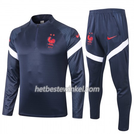 Frankrijk 2020/21 Trainings Sweatshirt Pak M001